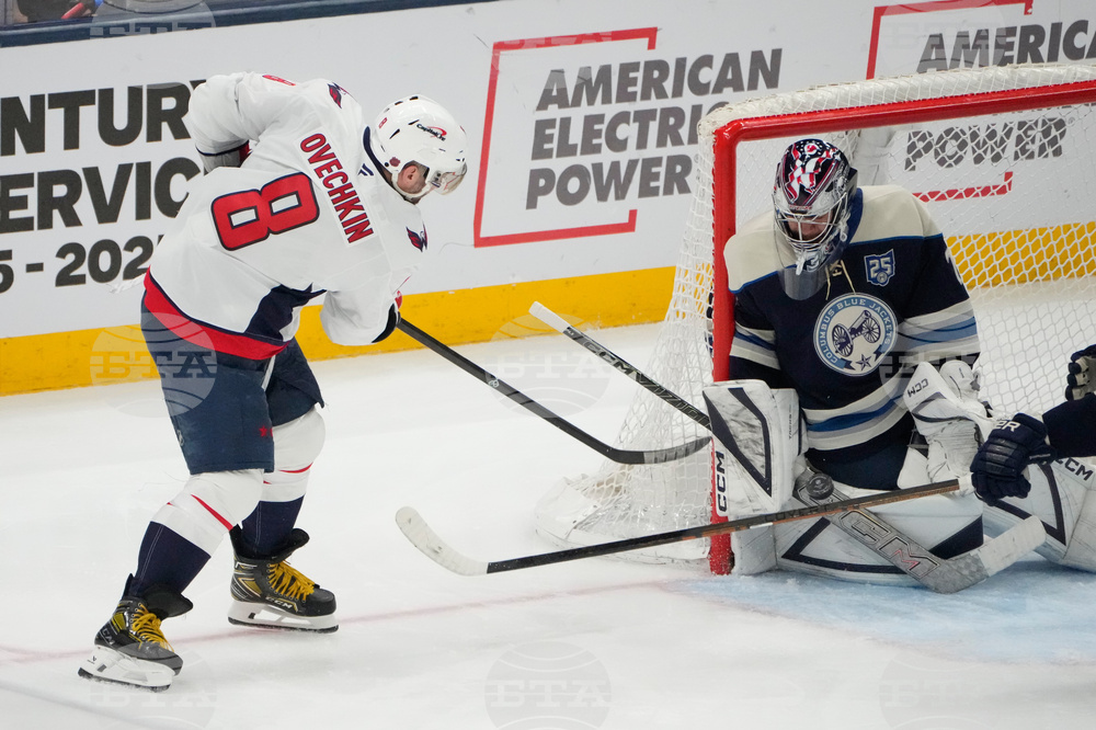 Capitals Blue Jackets Hockey