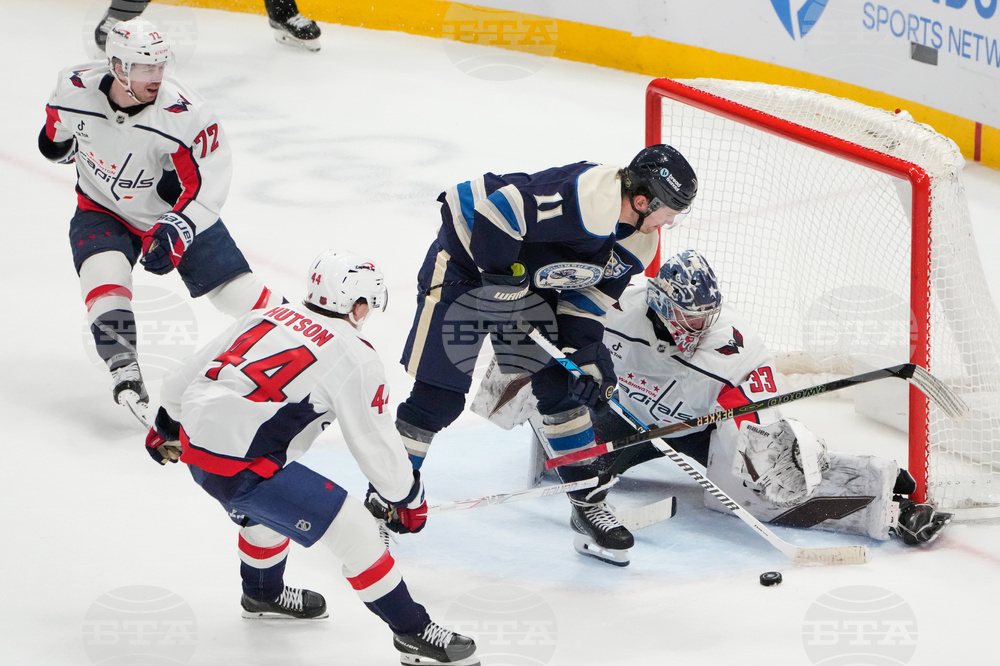 Capitals Blue Jackets Hockey