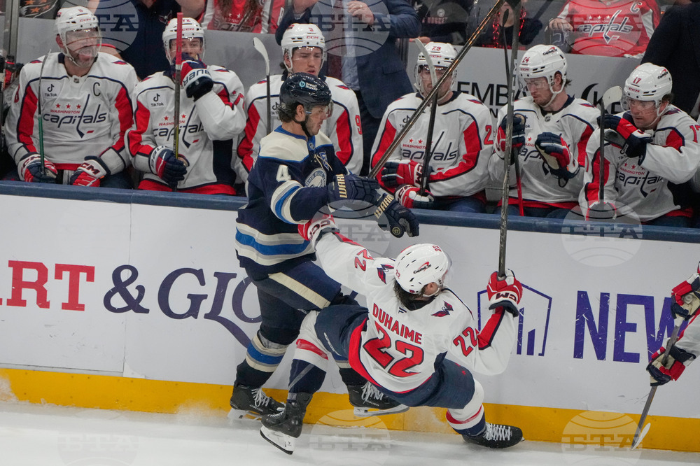 Capitals Blue Jackets Hockey