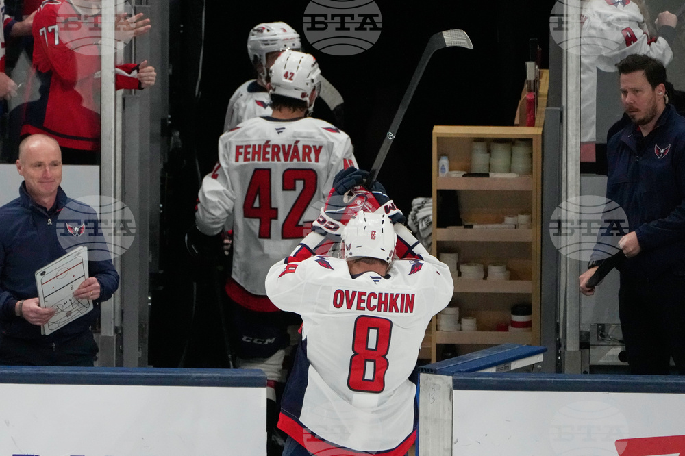 Capitals Blue Jackets Hockey