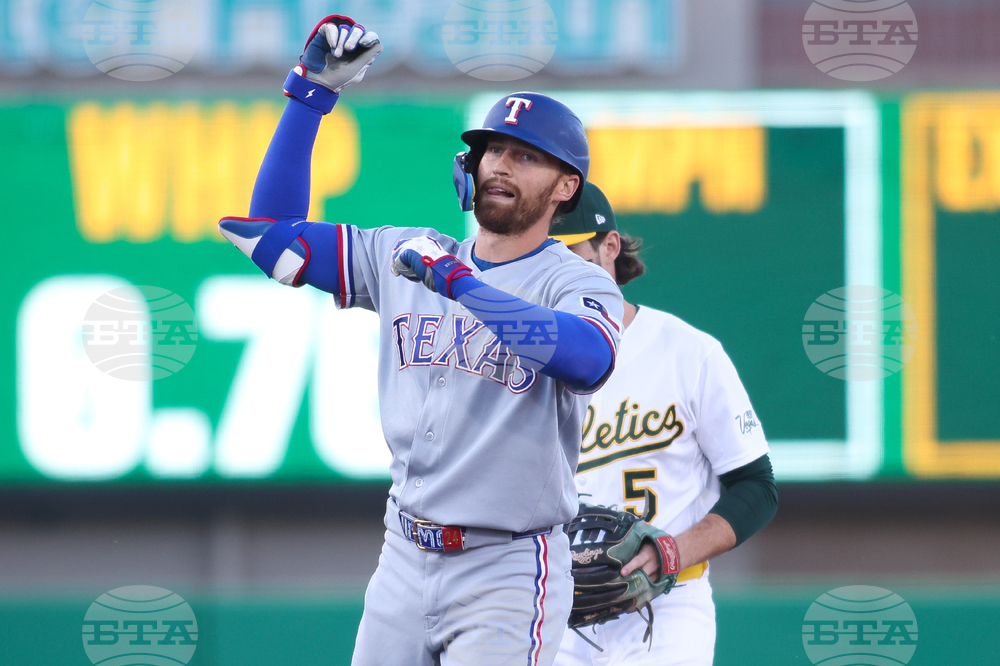 Rangers Athletics Baseball