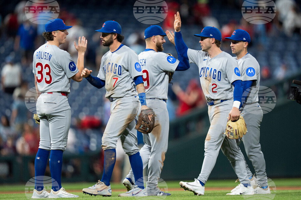 Cubs Phillies Baseball