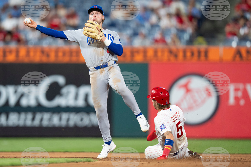 Cubs Phillies Baseball