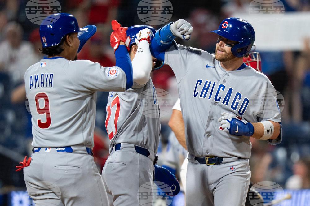 Cubs Phillies Baseball