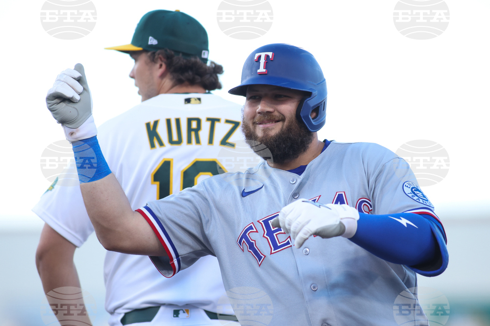 Rangers Athletics Baseball