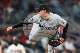 Marlins Braves Baseball