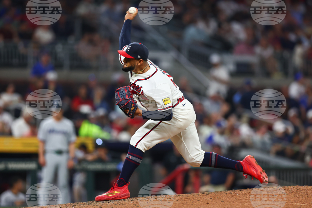 Marlins Braves Baseball