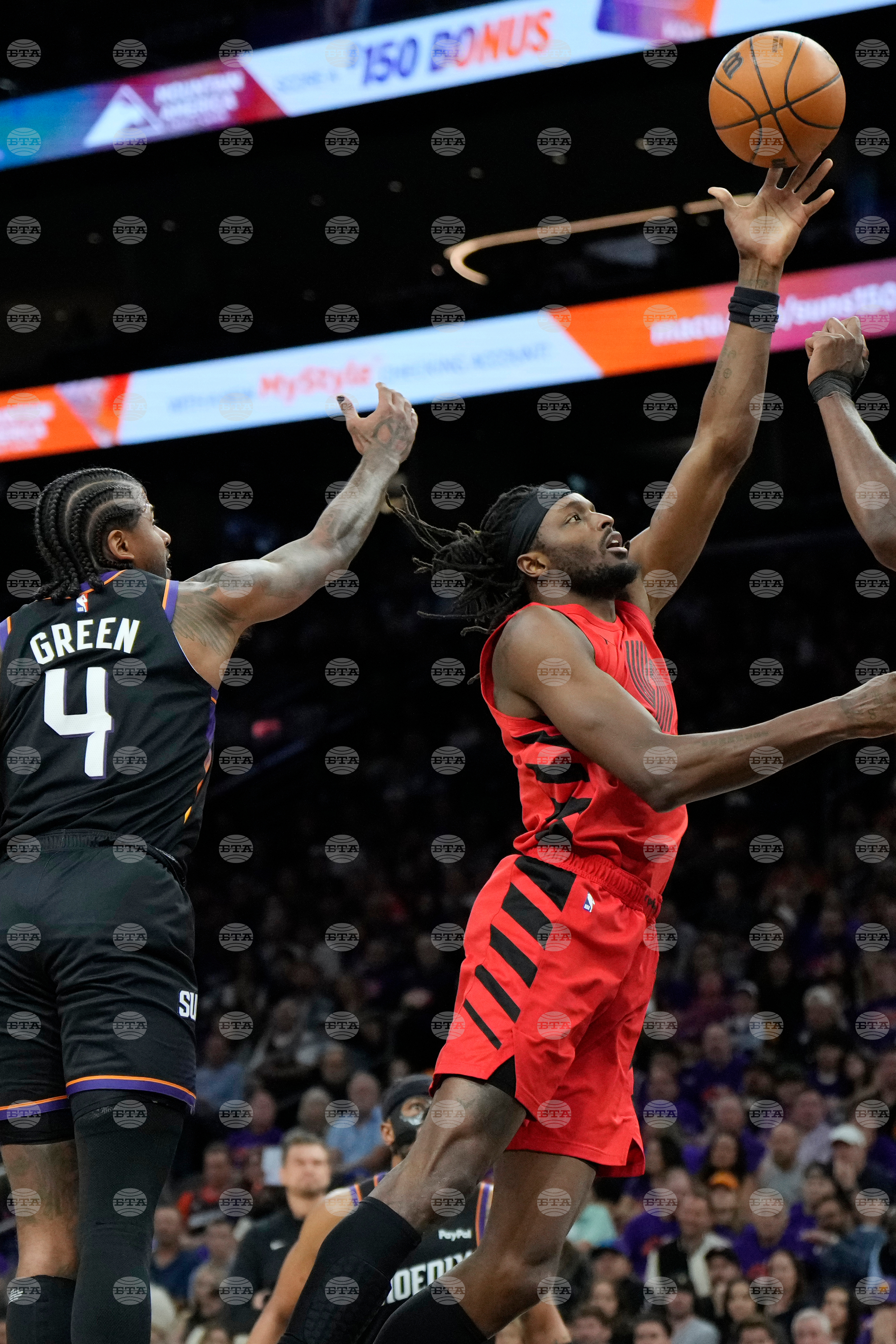 Trail Blazers Suns Basketball
