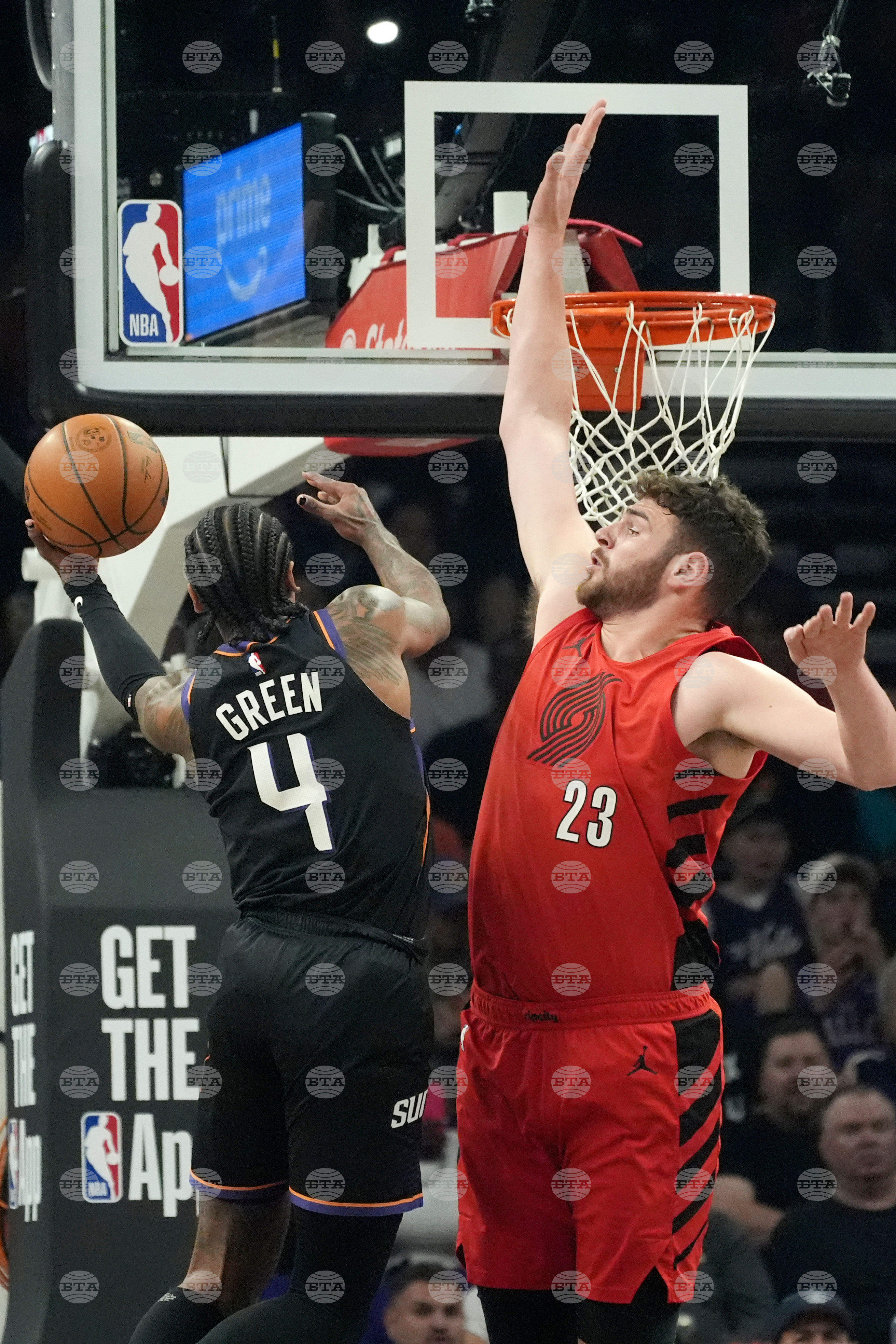 Trail Blazers Suns Basketball
