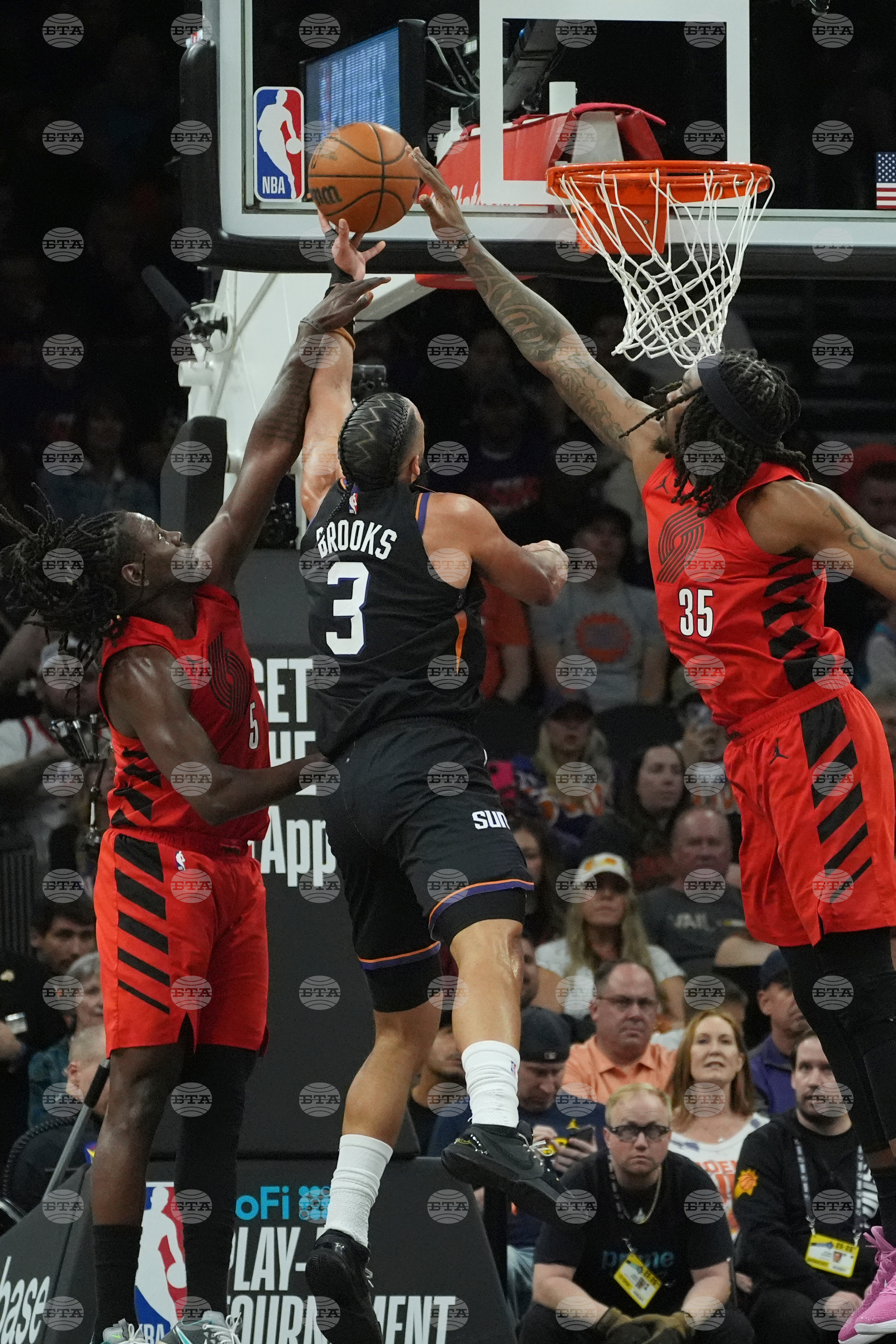 Trail Blazers Suns Basketball