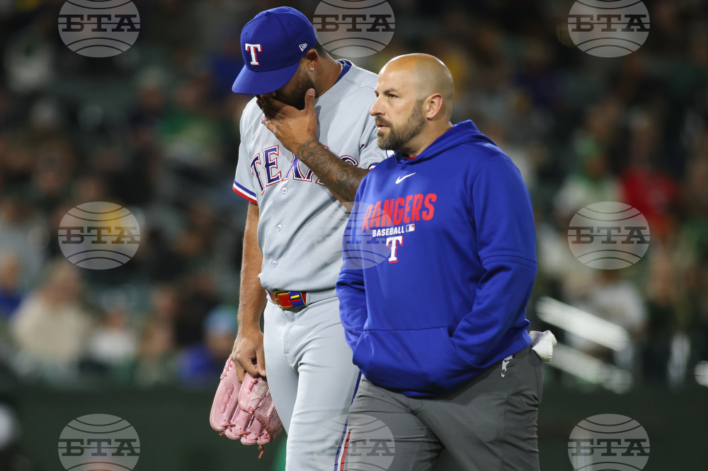 Rangers Athletics Baseball
