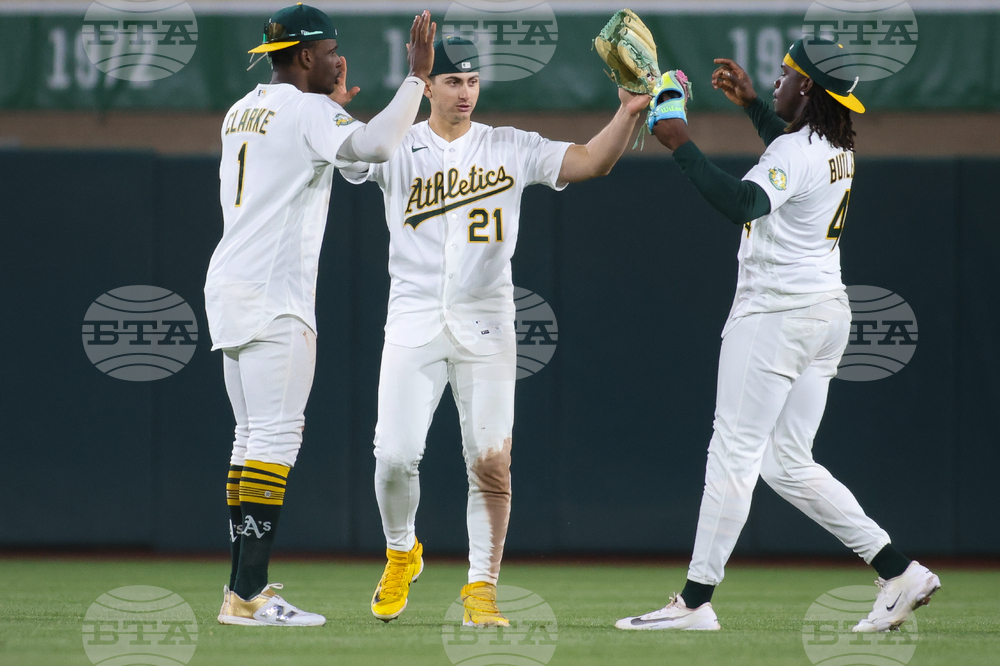 Rangers Athletics Baseball