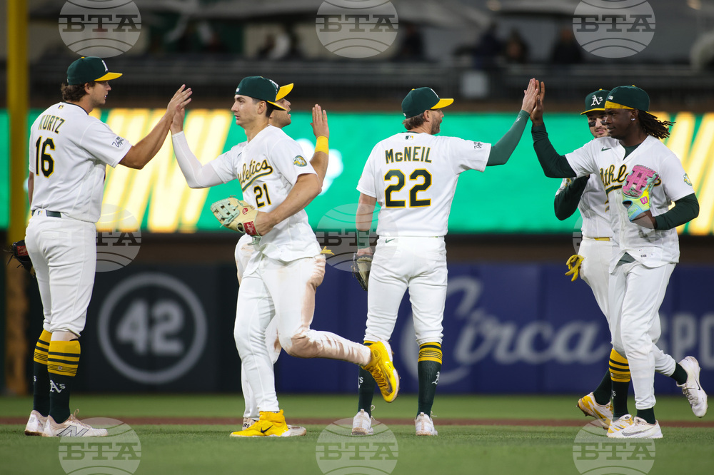 Rangers Athletics Baseball