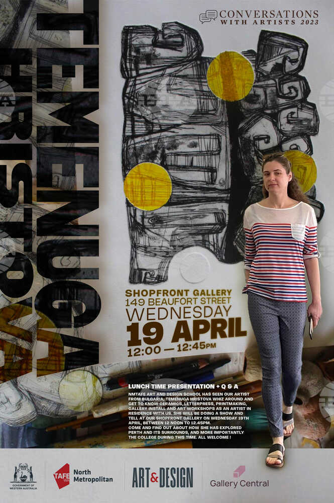 Bulgarian Artist Shows Her Work in Perth, Australia