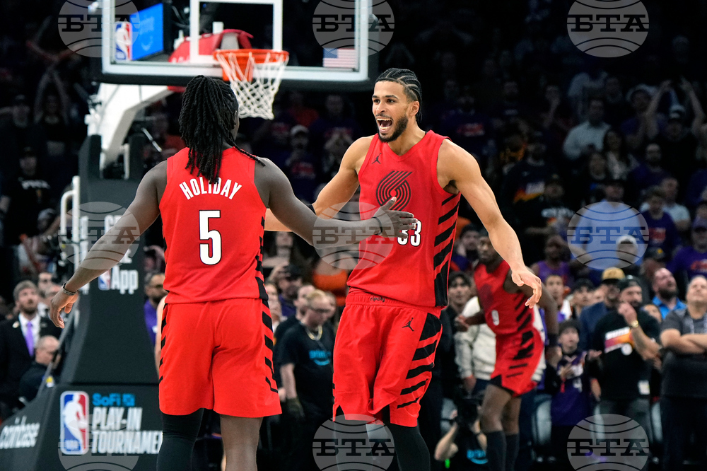 Trail Blazers Suns Basketball