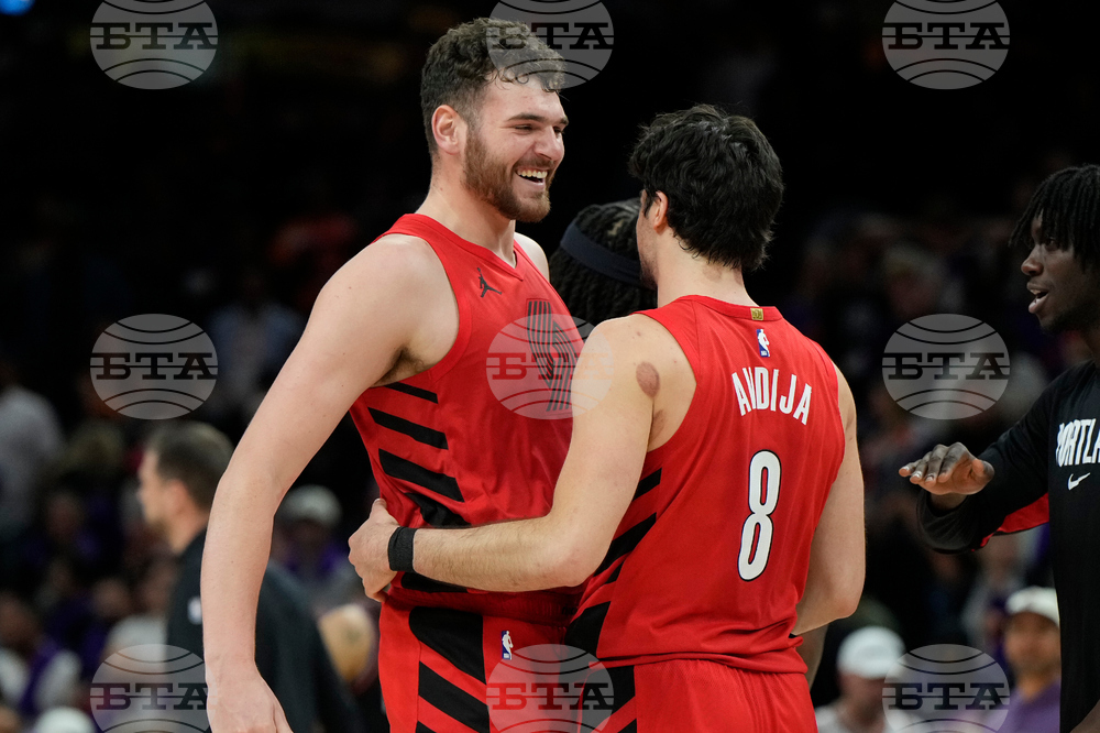 Trail Blazers Suns Basketball