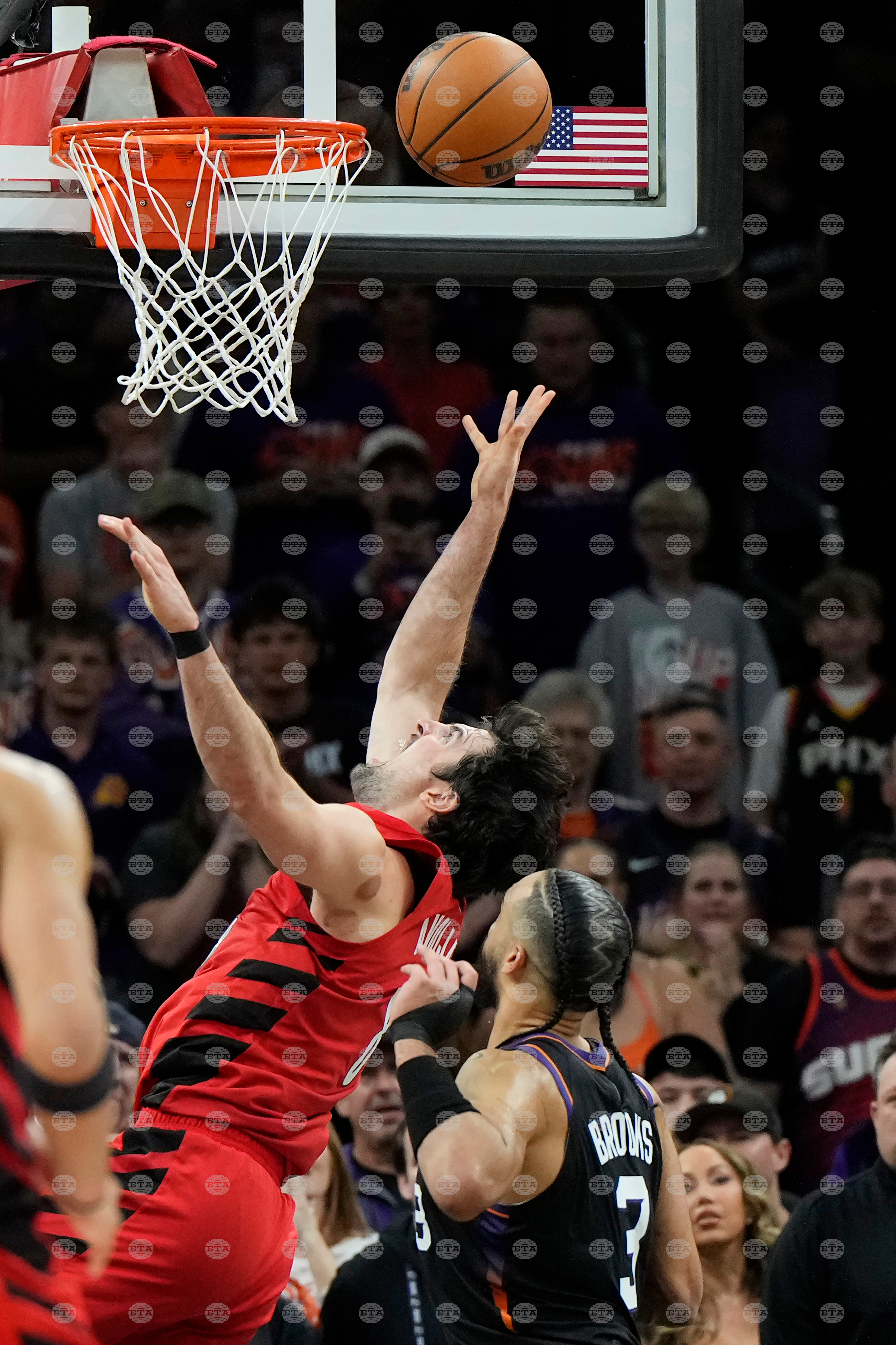 Trail Blazers Suns Basketball