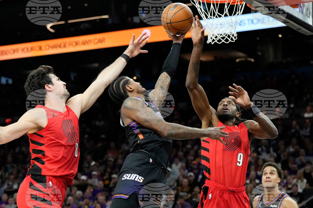 Trail Blazers Suns Basketball