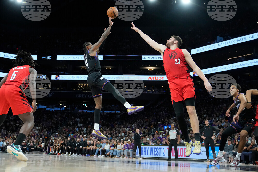 Trail Blazers Suns Basketball