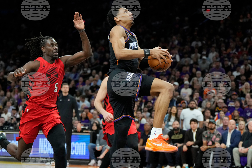 Trail Blazers Suns Basketball