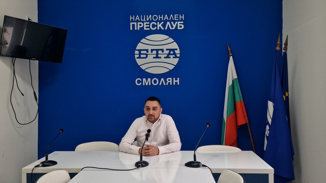 Пресконференция на независимия кандидат за народен представител за 22 МИР - Смолян Тодор Батков