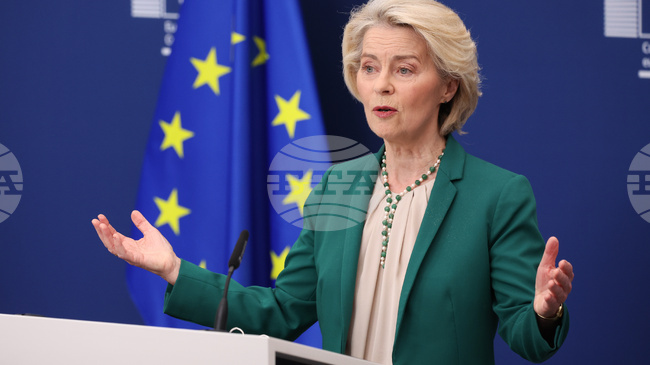 Урсула фон дер Лайен приветства десетдневното споразумение за прекратяване на огъня между Израел и Ливан