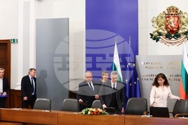 Министерски съвет - парламентарни избори - брифинг