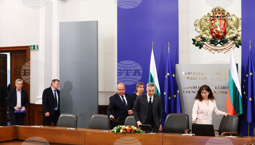 Министерски съвет - парламентарни избори - брифинг