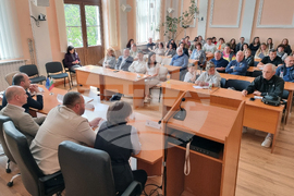 Кюстендил - пресконференция - саниране