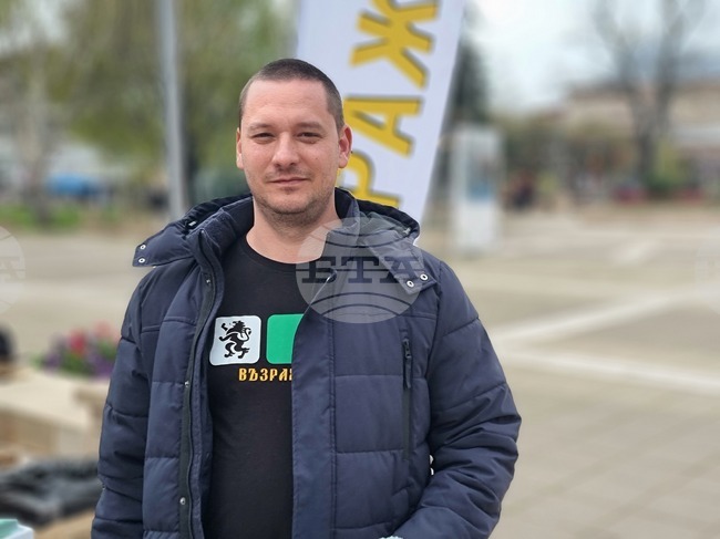 Изборът е във вашите ръце, каза в заключително обръщение водачът на „Възраждане” в област Ямбол Никола Димитров