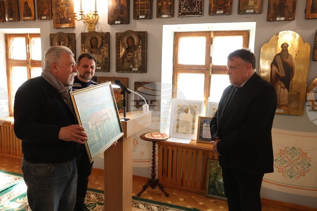 Днес е поредното доказателство за братството между украинския и българския народ, каза Сергий Осадчий, председателят на Кировоградското областно дружество на българите