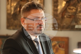 Украйна - Одеска духовна семинария - Добри Чинтулов - плоча - откриване