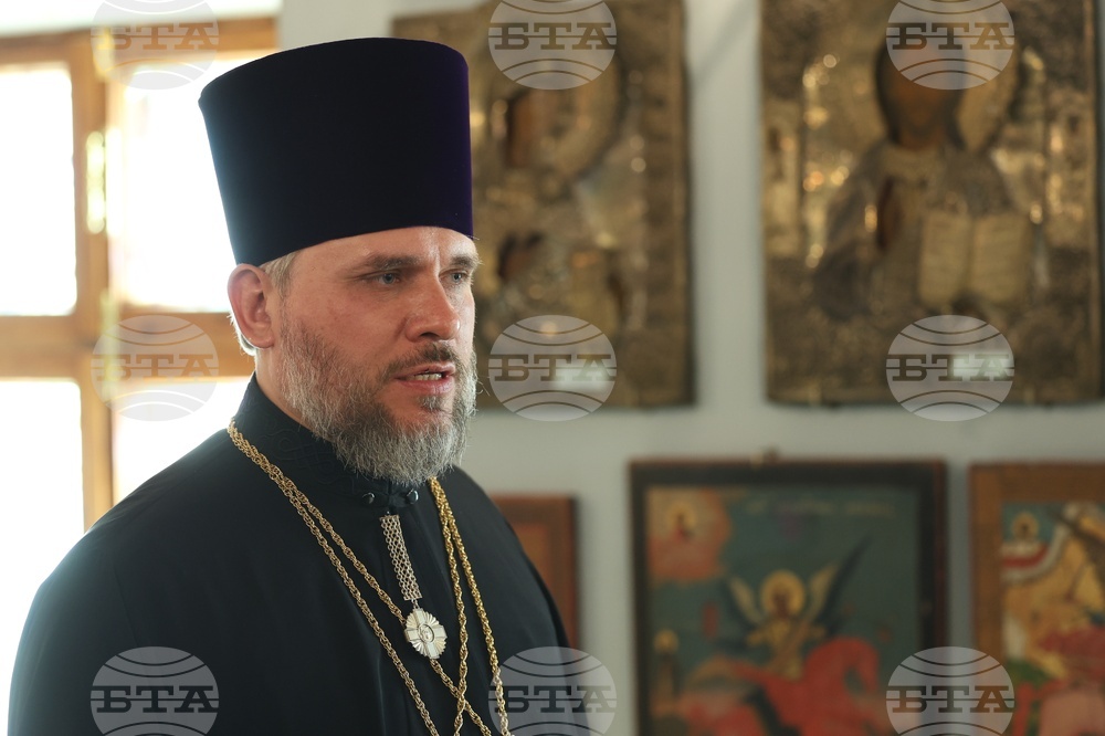 Украйна - Одеска духовна семинария - Добри Чинтулов - плоча - откриване
