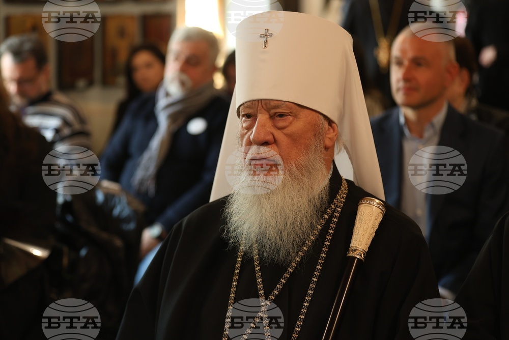 Украйна - Одеска духовна семинария - Добри Чинтулов - плоча - откриване