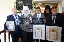 Украйна - Одеска духовна семинария - Добри Чинтулов - плоча - откриване