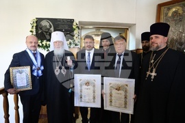 Украйна - Одеска духовна семинария - Добри Чинтулов - плоча - откриване