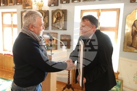 Ukraine - Odessa Theological Seminary Dobri Chintulov - Plaque - Opening