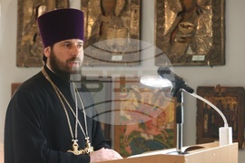 Ukraine - Odessa Theological Seminary Dobri Chintulov - Plaque - Opening