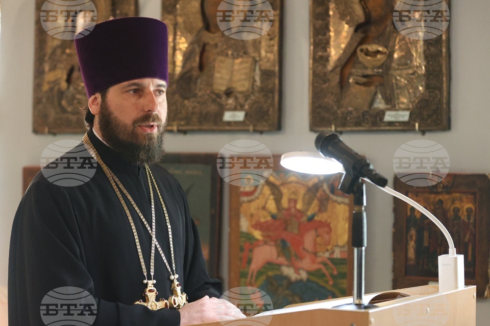 Ukraine - Odessa Theological Seminary Dobri Chintulov - Plaque - Opening