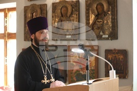 Ukraine - Odessa Theological Seminary Dobri Chintulov - Plaque - Opening