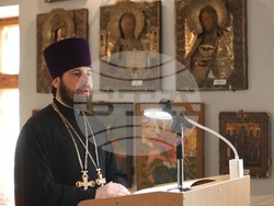 Ukraine - Odessa Theological Seminary Dobri Chintulov - Plaque - Opening
