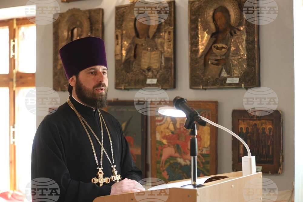 Ukraine - Odessa Theological Seminary Dobri Chintulov - Plaque - Opening