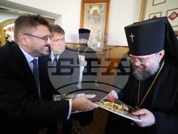 Ukraine - Odessa Theological Seminary Dobri Chintulov - Plaque - Opening