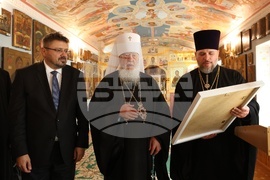 Ukraine - Odessa Theological Seminary Dobri Chintulov - Plaque - Opening