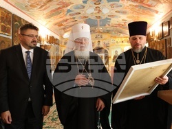 Ukraine - Odessa Theological Seminary Dobri Chintulov - Plaque - Opening