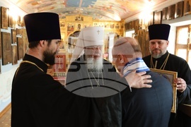 Ukraine - Odessa Theological Seminary Dobri Chintulov - Plaque - Opening