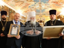 Ukraine - Odessa Theological Seminary Dobri Chintulov - Plaque - Opening