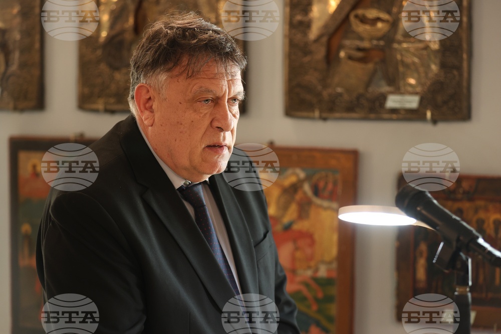 Ukraine - Odessa Theological Seminary Dobri Chintulov - Plaque - Opening