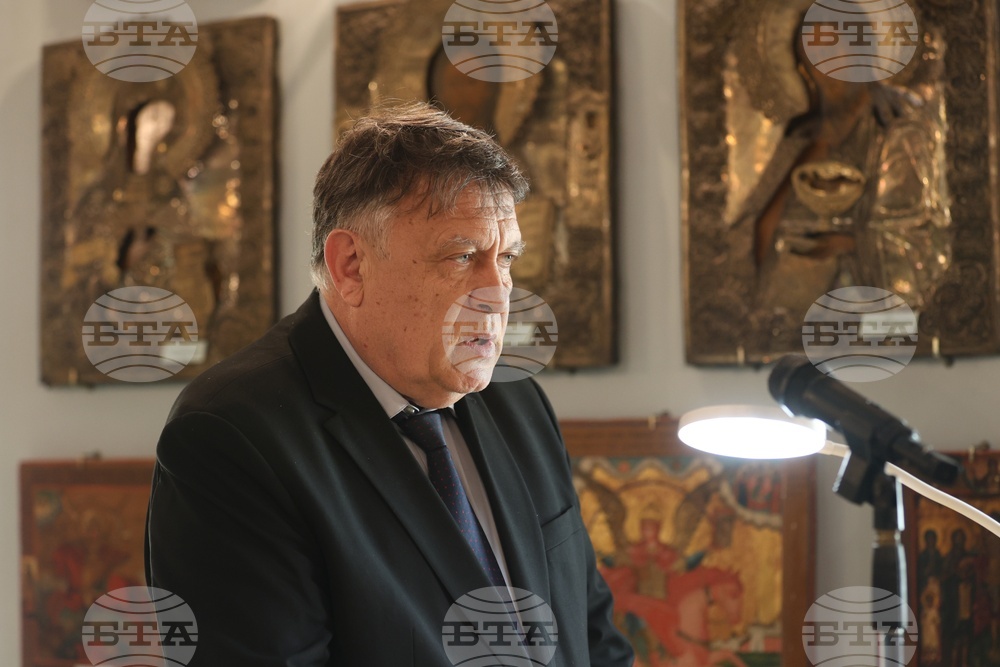 Ukraine - Odessa Theological Seminary Dobri Chintulov - Plaque - Opening