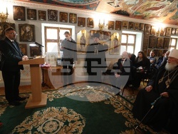 Ukraine - Odessa Theological Seminary Dobri Chintulov - Plaque - Opening